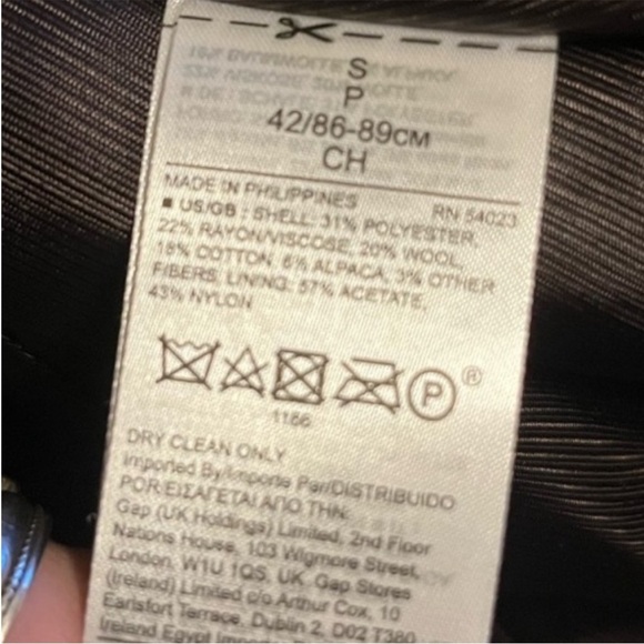 Banana Republic Angora Wool Wool-Blend Coat - Picture 7 of 8